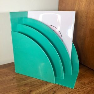 VTG Groovy Teal Green File Sorter Organizer